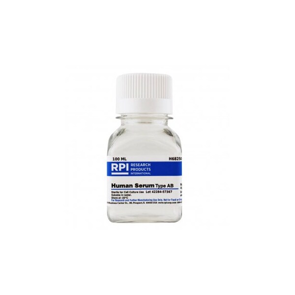 Human Serum, Type AB, 100 ML